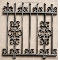 Balustrade de balcon moderne en acier, clôture décorative extérieure durable, motif floral en spirale, accent d'escalier avec garantie de 5 ans pour une esthétique intemporelle