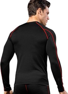 Men's Compression Long Sleeve Performance Shirt Premium Quick Dry Compression Base <b>Layer</b> <b>Top</b> Men's Athletic Compression Training - Product Image 2