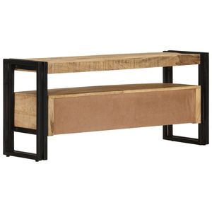 Supporto TV Mango in legno massello 39.4 \ "x11.8 \" x17.7 \ "-mobili durevoli ed eleganti - Product Image 3