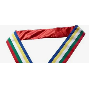 Último Diseño, Logotipo Personalizado, Echarpe Masónica de Alta Calidad Hecha a Mano, Echarpes con Impresión Completa Personalizada - Product Image 4