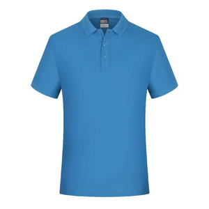 Camisa de Manga Corta Negra para Hombre ACE, Cuello Clásico, Corte Regular, 100% Algodón, Color Sólido, Transpirable, para Todas las Temporadas, 120g, con Botones - Product Image 4