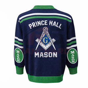 <b>Men</b>’s Masonic Logo Sweater – Premium Knitted Freemason <b>Pullover</b>, Comfortable Casual Winter Wear, Custom Design & Private Label - Product Image 2