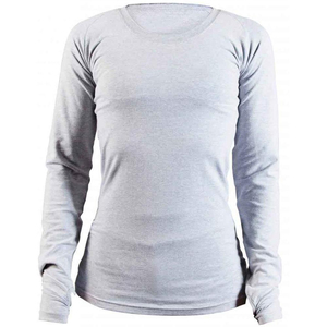 Camiseta de Manga Larga para Mujer, 95% Algodón, 5% Elastano, Impresión a Color Personalizada, Corte Ajustado, Ropa Urbana, Servicio OEM con Logotipo Personalizado - Product Image 6