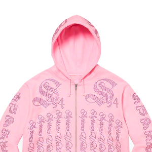 Sweat-shirts pour hommes de qualité supérieure, 100% coton, design en strass, nouvelle arrivée, fermeture éclair, coupe ample pour l'hiver, service OEM disponible - Product Image 4