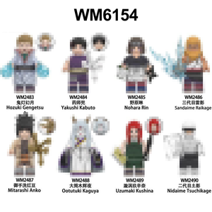 Set de Figuras de Personajes de Anime Personalizadas, Bloques de Construcción de Plástico ABS, Juguete Coleccionable, Modelo de Ensamblaje DIY para Colección - Product Image 1