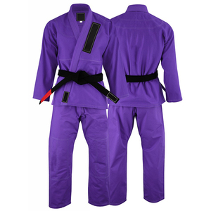 ชุดยูโดสีน้ำตาล ผ้าฝ้าย 100% สำหรับผู้ใหญ่ 男女  ชุดฝึกศิลปะการต่อสู้ ทนทาน ซึมซับเหงื่อ แห้งเร็ว พร้อมเข็มขัดสีดำ - Product Image 5