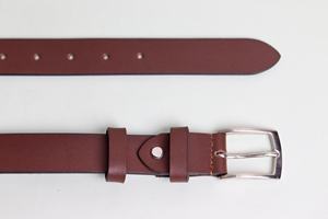 Ceinture unisexe décontractée en cuir de vachette Leather Hunt ZZP012 30 mm avec boucle en alliage solide et durable - Product Image 4