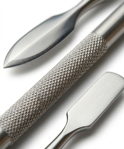 Fig. standard 2 instruments dentaires de sculpture et de modelage en acier inoxydable pour laboratoire dentaire, outils de restauration à double extrémité - Product Image 2