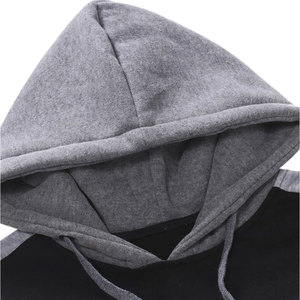 Sweat à capuche vintage brodé en polaire écologique pour homme, grande taille, confortable, avec cordon de serrage et fermeture éclair - Product Image 6