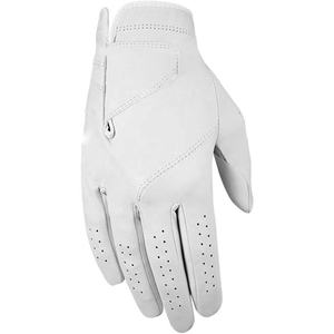 Guantes de Golf Transpirables al por Mayor, con Logotipo Personalizado, Empaque, Palma de Cuero, Suaves, Blancos para Hombre, Color OEM, Talla Original, Duraderos, Deportivos - Product Image 1