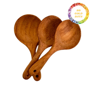 Cuchara de Madera para Exportación, Utensilio de Cocina Ecológico de Madera Natural para Cocinar y Servir - Product Image 3