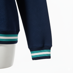 Sweat-shirt brodé personnalisé avec patch chenille lettres grecques, style universitaire, pour fraternités et sororités, vente en gros - Product Image 5