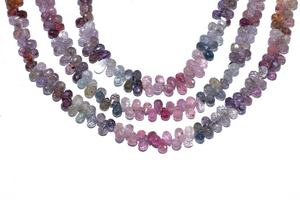 Vente en gros de pierres précieuses naturelles à facettes multiples en spinelle Briolette de perles à facettes multiples en spinelle pour la fabrication de bijoux - Product Image 2