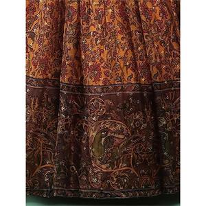 ชุดว่ายน้ำพิมพ์ลายดิจิตัลผ้าชินอนสีเหลืองสวยงาม - Product Image 1