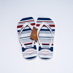 High Quality Outdoor Non Slip Sole Custom EVA Rubber Flip Flops Men and Women Printed Glued Pattern <b>Slippers</b> Vietnam - Product Image 1
