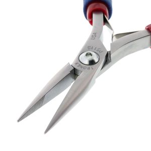 Tronex P511S Alicates de punta larga de 5.5 pulgadas con dientes (dentados) de alta calidad para la fabricación de joyas, para agarrar y doblar alambre. - Product Image 1