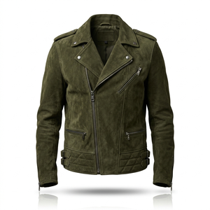 Custom <b>Suede</b> Leather <b>Jackets</b> Wholesale Genuine Luxury Men & Women <b>Jackets</b> OEM Private Label Europe USA - Product Image 1