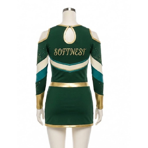 Uniformes de cheerleading personnalisés, prix d'usine OEM ODM, qualité supérieure, extensibles, respirants, durables, vêtements d'équipe athlétique - Product Image 6