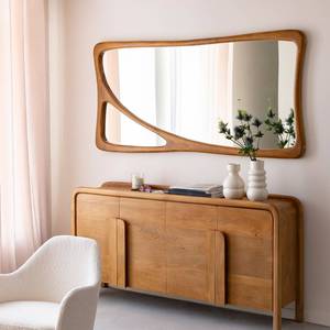 Miroir mural en bois de manguier bio Vandana Optima Maxima - Product Image 1