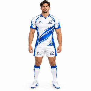 Private Label <b>Rugby</b> Uniform Sets Manufacturer Personalized <b>Rugby</b> Shirts and <b>Shorts</b> Custom Colors Logo Printing Team Sportswear - Product Image 2