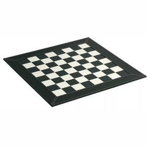 Premium Black PU Leather Chess Board Waterproof Custom <b>Large</b> Exhibition Chessboard Professional <b>Square</b> Board Game <b>Set</b> Gift - Product Image 1