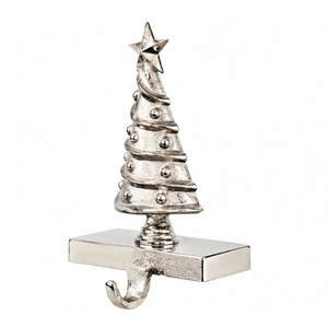 Wholesale Silver Metal Star Christmas Stocking Holder Heavy Duty <b>Fireplace</b> <b>Mantel</b> Hooks Holiday Stocking Hanger <b>For</b> Home - Product Image 4