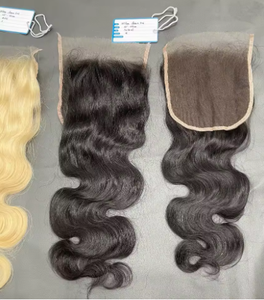 Extensiones de Cabello Humano Vietnamita 100% Más Vendidas, Cierre Frontal de Encaje, Onda Natural, Sin Enredos, Doble Trama, Puntas Completas - Product Image 3