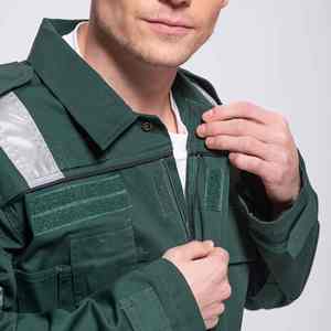 Traje de Seguridad de Alta Visibilidad Personalizado de la Mejor Calidad, Ropa de Trabajo Reflectante Impermeable, Equipo de Protección, Uniforme Industrial - Product Image 6