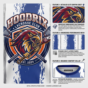 Custom Lacrosse Shooting Shirt Men Reversible Mesh Practice Pinnie Training Jersey Wholesale Sportswear Quick Dry Breathable - Product Image 6