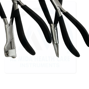 Juego de Pinzas Quirúrgicas Oftálmicas Profesionales AL MIDA, Instrumentos Médicos Manuales con Certificación CE Clase II ISO13485, Fácil Agarre, 3 Años de Garantía - Product Image 2