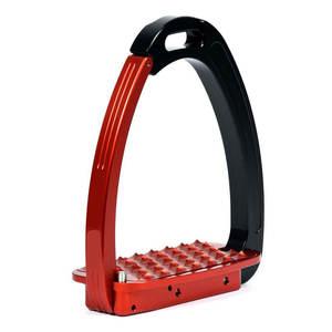 อุปกรณ์ขี่ม้าสำหรับสัตวแพทย์ คู่อุปกรณ์ยึดเท้าม้าสแตนเลสแบบเวนิส ดีไซน์กันลื่น ป้องกันข้อเท้าขั้นสูง ทนทาน - Product Image 6