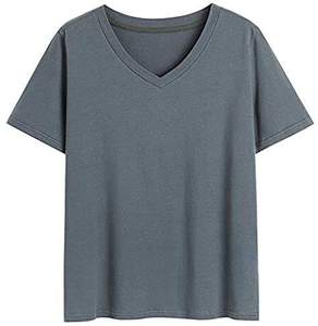 Men's Plain Cotton Men's Casual Crew Neck Cotton T Shirt Soft Fabric Plain Solid Color Custom <b>Logo</b> Bulk Wholesale factory - Product Image 1
