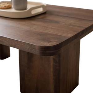 Mesa de Centro Moderna y Contemporánea de Madera de Mango Sólida, Ecológica, Duradera y Plegable para Hogar, Oficina, Restaurante, Cafetería - Product Image 6