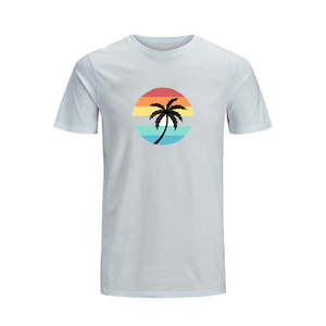 เสื้อยืดโอเวอร์ไซส์ลายกราฟิกแบบยูนิเซ็กซ์ ขายส่ง ผ้าฝ้าย 100% สั่งพิมพ์ลายได้ตามต้องการ คุณภาพสูง ด้วยเทคนิค DTG DTF - Product Image 1