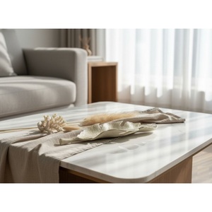 Plateau de service rectangulaire moderne noir avec poignées, plat décoratif pour fruits, collations, décoration de table, finition métallique élégante - Product Image 5