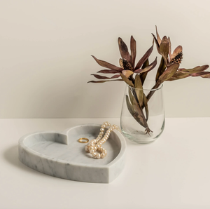 Plateau en marbre blanc de haute qualité, forme cœur, le plus vendu, pour la décoration de la maison, plateau de service pour bonbons et en-cas, au prix le plus bas - Product Image 5
