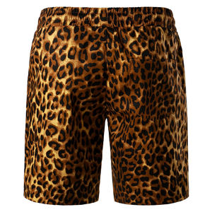 Conjunto de Verano de 2 Piezas Personalizado por Sublimación para Hombre, Camiseta Transpirable de Manga Corta con Estampado de Guepardo Personalizado por Sublimación - Product Image 5