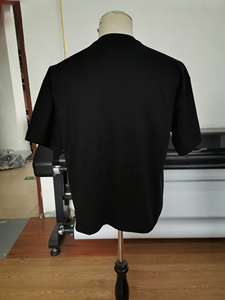 Custom Heavyweight 280g 100% Cotton Men's T-Shirts Oversized Streetwear Vintage Boxy Tee Plain Blank Short Sleeve Hip Hop <b>Tshirt</b> - Product Image 2