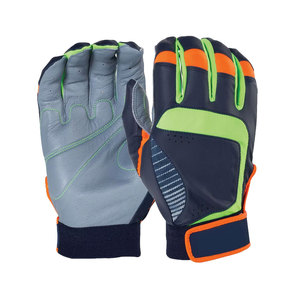Leather <b>Half</b> Finger Baseball Gloves With Non <b>Slip</b> Grip For Adults All Seasons Right Handed Baseball Gloves - Product Image 1