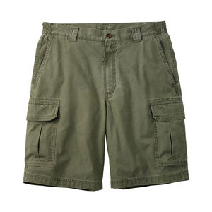 Pantalones Cortos Cargo de Mezclilla para Hombre, Cintura Baja, Algodón Lavado, Estilo Bermuda Informal, Cierre con Cordón, Estampado, Ecológicos - Product Image 5