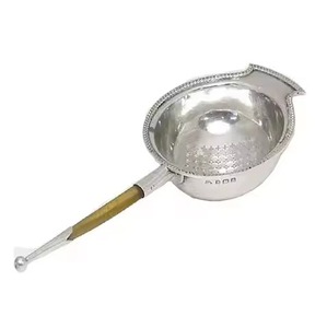 กระชอนกรองชาโลหะแบบลึก สแตนเลสสตีล ตาข่ายละเอียด สำหรับชงชาใบชา - Product Image 2