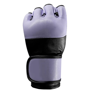 Guantes de MMA de Medio Dedo de Cuero PU Personalizados para Hombre, Antideslizantes, Transpirables, con Cierre de Gancho y Bucle, Etiqueta/Logotipo Totalmente Personalizados, Colores Personalizados - Product Image 5