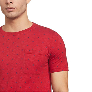 Camisetas para Hombre al Por Mayor, Camisetas con Logotipo Personalizado, Camisetas con Cuello Redondo, Diseño Naranja y Negro AI-TS-02 - Product Image 6