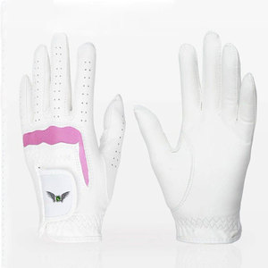 Gants de golf haute performance en cuir souple avec adhérence supérieure et ajustement flexible, paume antidérapante, respirants - Product Image 1