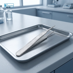 คีมจับ Dumont Forceps รุ่นที่ 2 ปลายแหลม ทำจากเหล็กกล้าไร้สนิม สำหรับการผ่าตัด ระดับ Class I ได้รับการรับรองมาตรฐาน CE - Product Image 5