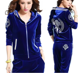 Conjunto Deportivo de Terciopelo para Mujer de Lujo – Elegante, Cálido, Transpirable y con Estilo para Uso Diario en Todas las Estaciones - Product Image 3