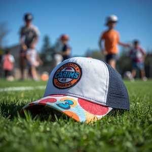 Mesh Back Children Baseball Cap Breathable Kids Outdoor Hat with OEM ODM - Product Image 2