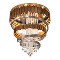 Lustres en cristal sculptés sur mesure pour les halls d'hôtels et les intérieurs commerciaux |   Luminaire suspendu sur mesure