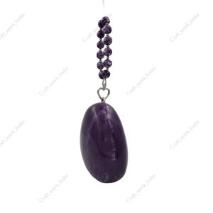 กระเป๋าคลัทช์ทรงไข่สีม่วงเรซิ่นพร้อมหูหิ้วประดับลูกปัด งานแฮนด์เมด สำหรับงานเลี้ยงตอนเย็น งานแต่งงาน กระเป๋าถือผู้หญิงสุดหรู - Product Image 4