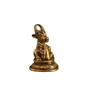 Cow Golden Metal decorative item Enhance the Article Animal Showpiece Figurines Do not wash use dry cotton cloth to remove dirt